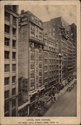 Hotel San Rafael, 65 West 45th Street Postcard