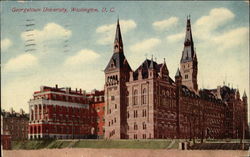 Georgetown University Postcard