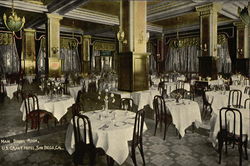 Main Dining Room, U.S.Grant Hotel San Diego, CA Postcard Postcard