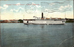 Steamer "General Frisbie" Postcard