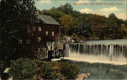 Coley's Mill & Waterfall Postcard