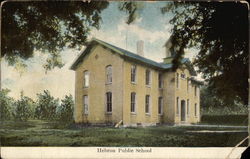 Hebron Public School New York Postcard Postcard