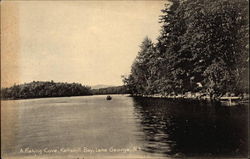 A Fishing Cove, Kattskill Bay Postcard