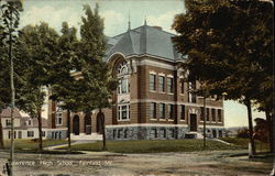 Lawrence High School Postcard