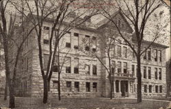 Hall, State Normal School Postcard