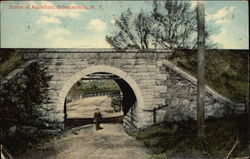 Scene at Aqueduct Postcard