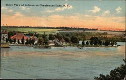 Shore View of Celoron Postcard