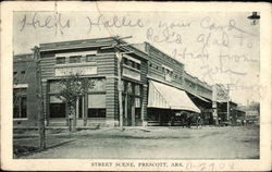 Street Scene Postcard