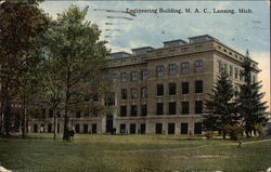 Engineering Building, M.A.C Lansing, MI Postcard Postcard