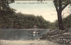 View of Lake Lenape Postcard