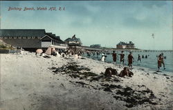 Bathing Beach Postcard