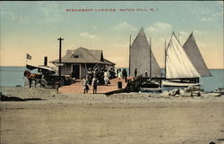 Steamboat Landing Postcard