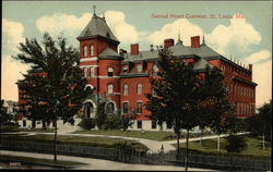 Sacred Heart Convent St. Louis, MO Postcard Postcard