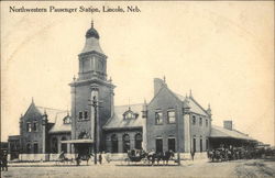 Northwestern Passenger Station Lincoln, NE Postcard Postcard