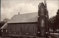 First M.E. Church Deposit, NY Postcard Postcard