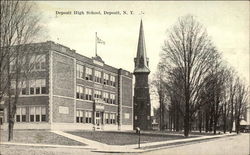 The Deposit High School Postcard