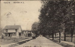 Center Street Deposit, NY Postcard Postcard