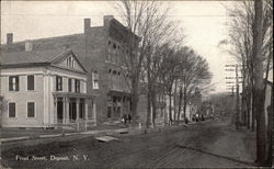 Front Street Deposit, NY Postcard Postcard