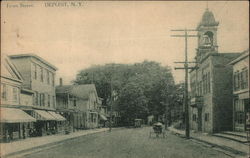 Front Street Deposit, NY Postcard Postcard