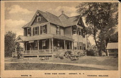 River View House Postcard