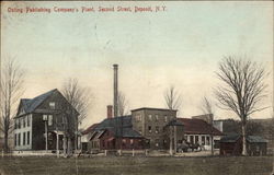 Outing Publishing Company's Plant, Second Street Postcard