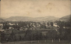 View of the Town Postcard