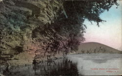 Palisade Rocks at Stilesville Deposit, NY Postcard Postcard