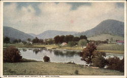 The Delaware River; Erie Railroad Deposit, NY Postcard Postcard