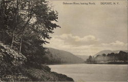 Delaware River, looking North Postcard