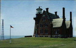 Southeast Lighthouse Block island, RI Postcard Postcard