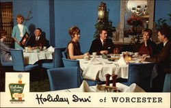 Holiday Inn Worcester, MA Postcard Postcard