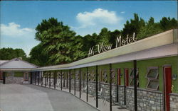 Hi-View Motel Postcard