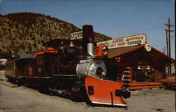 Old Narrow Gauge Engine No.60 Idaho Springs, CO Postcard Postcard