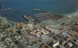 Aerial Viel of Monterey, California Postcard Postcard