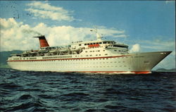 M.V. Cunard Princess Postcard