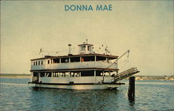 Donna Mae Riverboat Yankton, SD Postcard Postcard