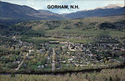 Cross-roads of the White Mountains Gorham, NH Postcard Postcard