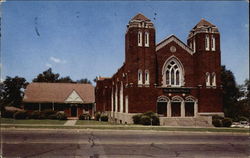 Hazlehurst Methodist Church Mississippi Postcard Postcard