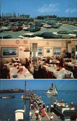 Capt. Starn's Restaurant and Boating Center at Inlet Atlantic City, NJ Postcard Postcard