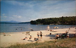 Weirs Beach and Endicott Rock Postcard