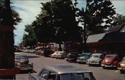 James Street Looking West Alexandria Bay, NY Postcard Postcard