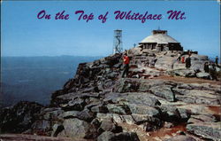 On the Top of Whiteface Mountain Wilmington, NY Postcard Postcard