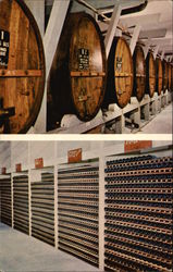 Asti Brand Wine Cellars of the Italian Swiss Colony Winery Postcard