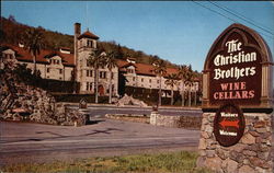 The Christian Brothers Wine and Champagne Cellar Saint Helena, CA Postcard Postcard