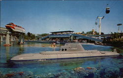 Submarine Ride Disney Postcard Postcard