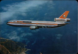 En DC-10 a Europa Aircraft Postcard Postcard