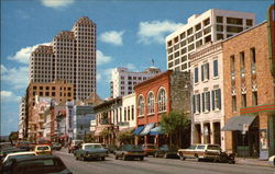 Looking West on East 6th Street Austin, TX Postcard Postcard