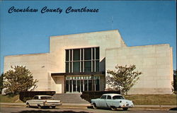 Crenshaw County Courthouse Postcard