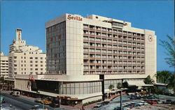 Luxurious Seville Hotel on Collins Avenue Miami Beach, FL Postcard Postcard