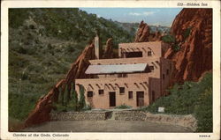 The Hidden Inn, Garden of the Gods Postcard